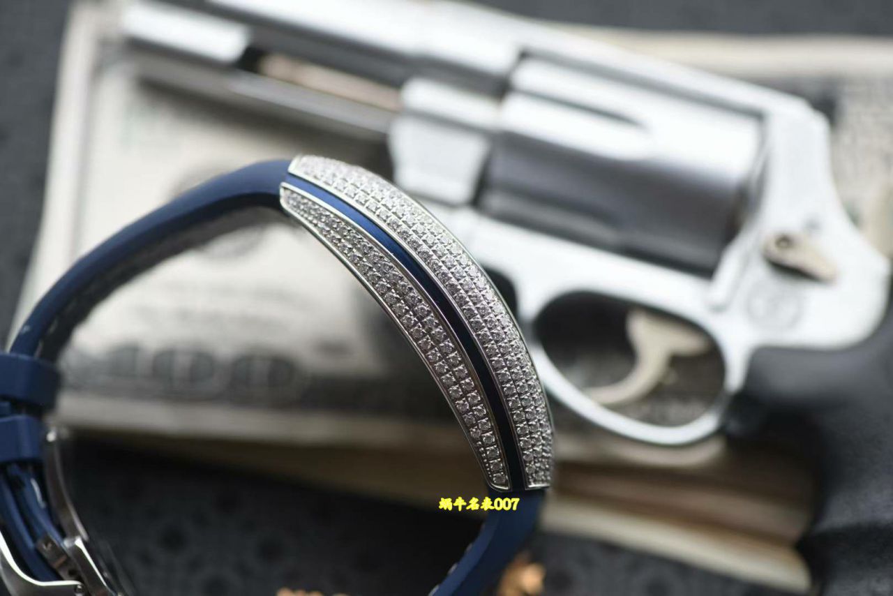 法兰克穆勒 FM v45游艇法穆兰顶级复刻手表VANGUARD系列Vanguard Yachting 钻石腕表 / FL085