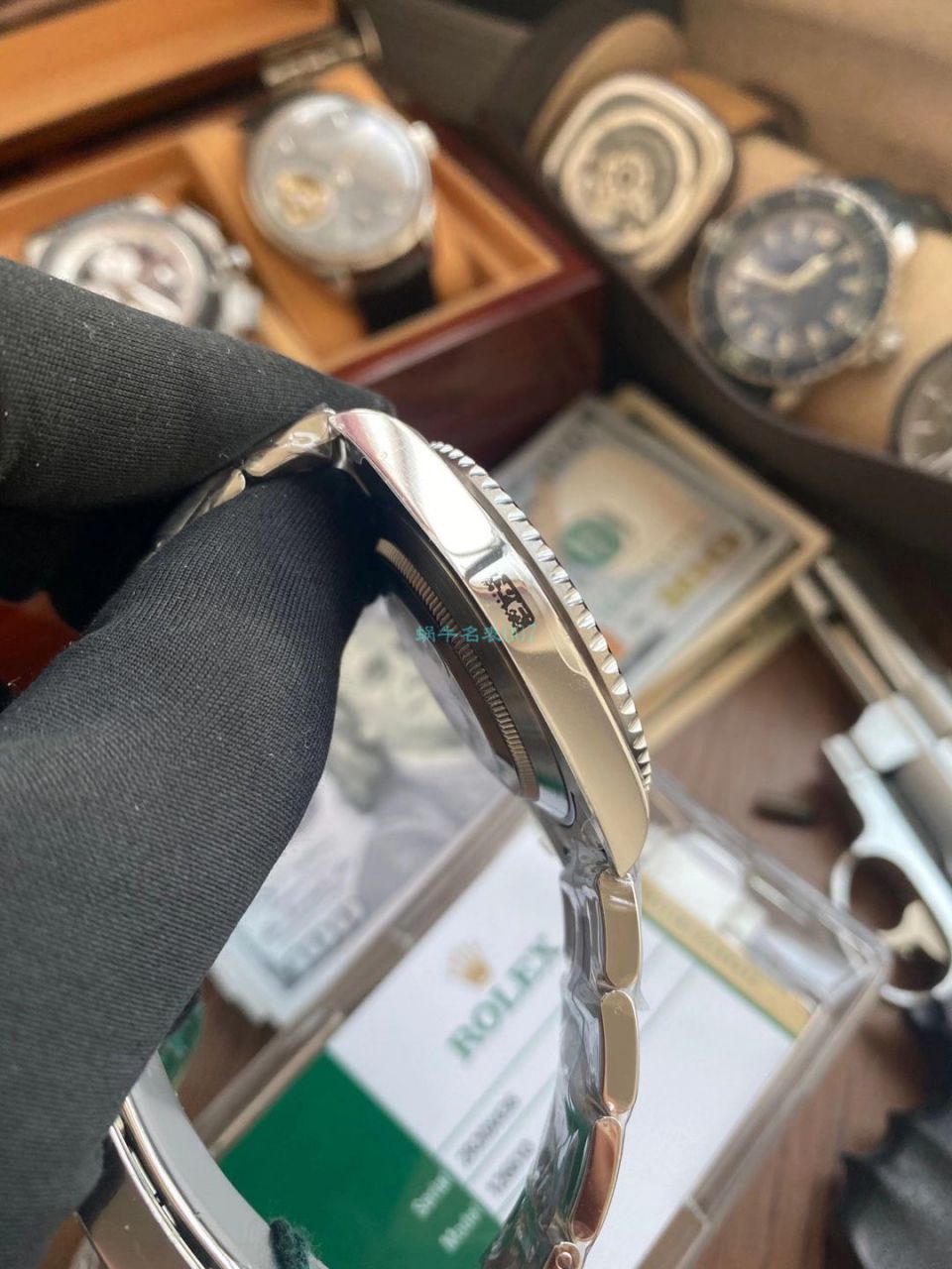 视频评测VS厂劳力士潜航者型顶级复刻黑水鬼m126610ln-0001腕表 / R1007