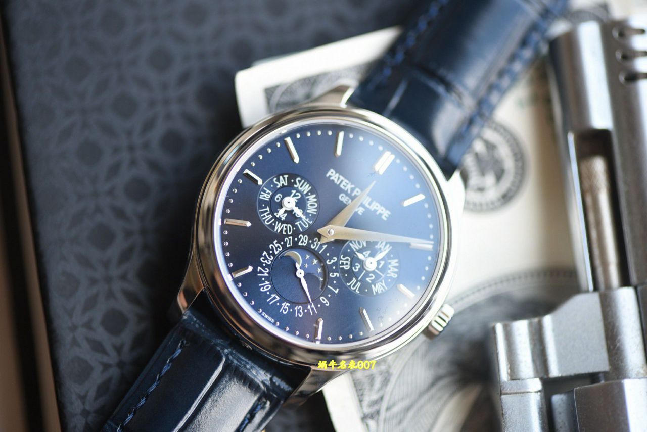 视频评测3K厂百达翡丽超级复杂功能时计系列5327G-001腕表 / BD522