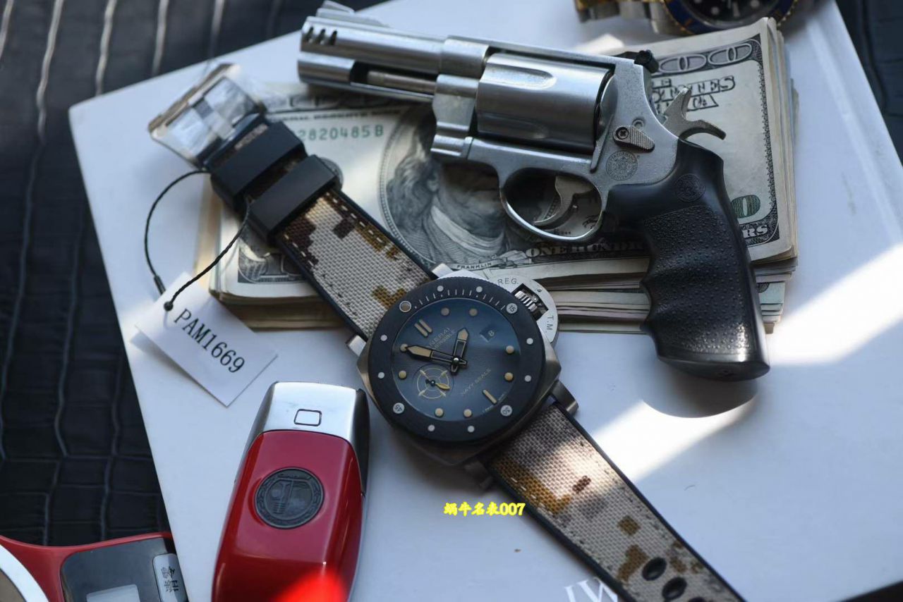 视频评测VS PANERAI新品Submersible Navy SEALS系列 PAM01669手表 / VSPAM01669Q