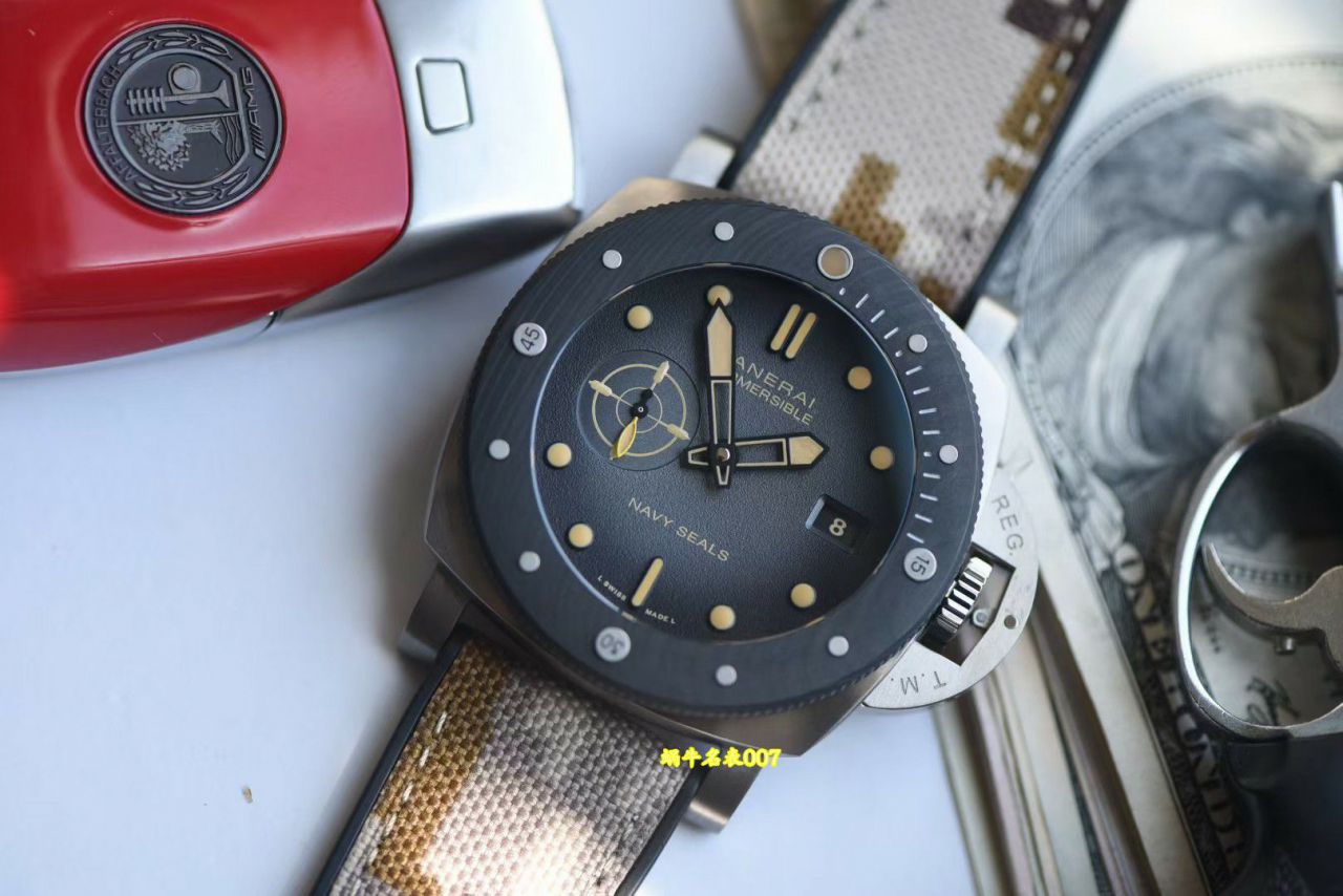 视频评测VS PANERAI新品Submersible Navy SEALS系列 PAM01669手表 / VSPAM01669Q
