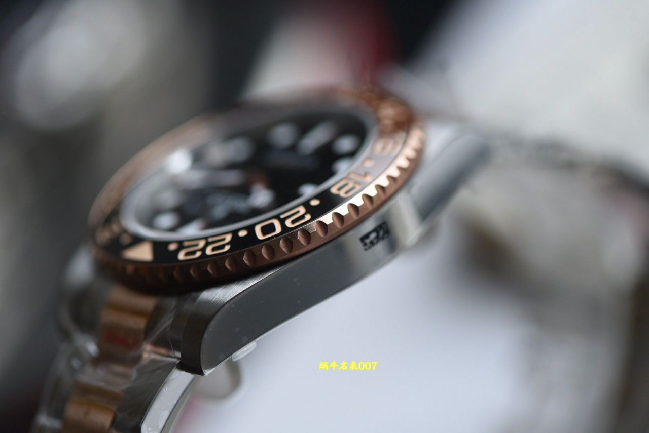 视频评测包金配重劳力士格林尼治型沙士圈m126711chnr-0002顶级复刻腕表 / R1013