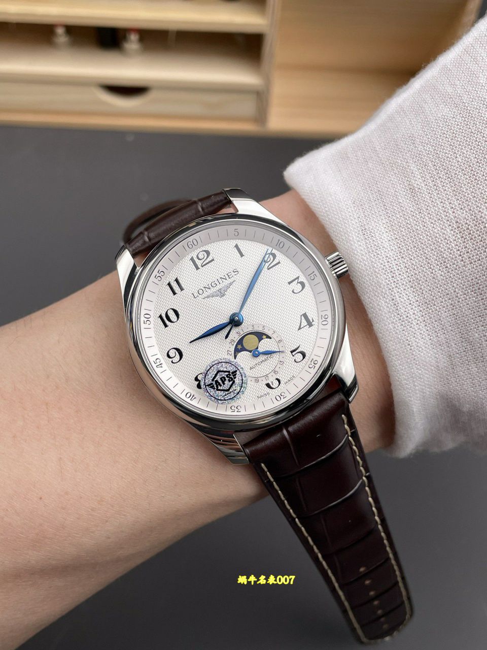 APS厂浪琴名匠月相顶级复刻系列L2.909.4.78.3腕表 / L188