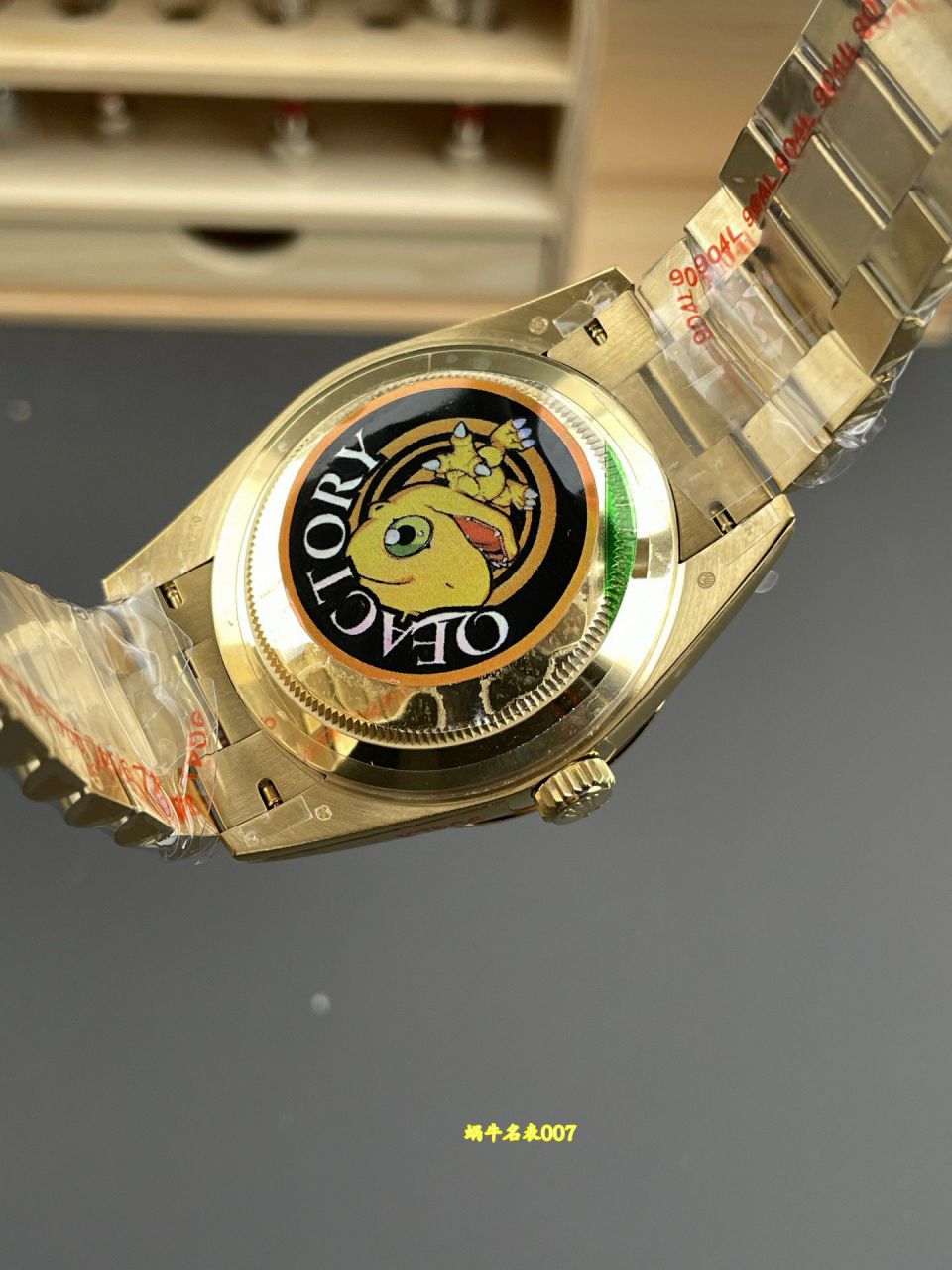 QF厂配重黄冰糖劳力士星期日历型系列m228238-0005腕表 / R1023