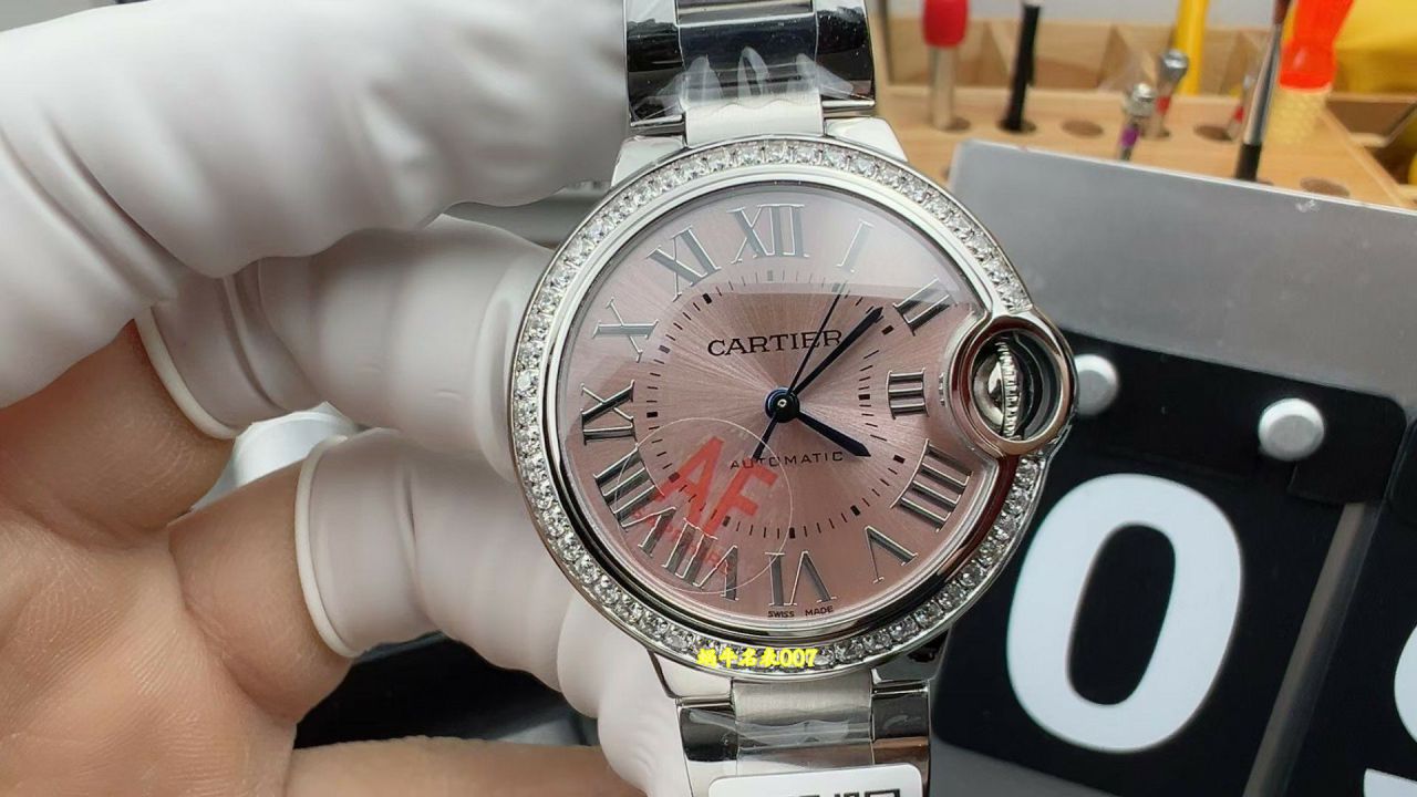 AF厂卡地亚蓝气球女装顶级复刻手表33毫米W4BB0037腕表 / K385