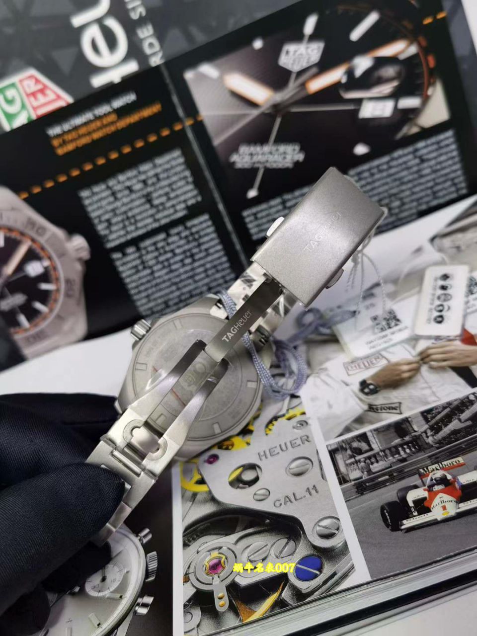 原单泰格豪雅竞潜系列WAY208F.BF0638腕表(Bamford Watch 限量版) / TG120