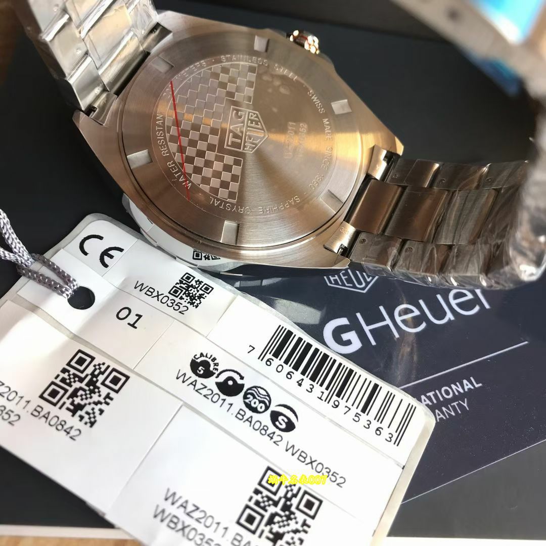 原单泰格豪雅F1系列WAZ2011.BA0842腕表 / TG122