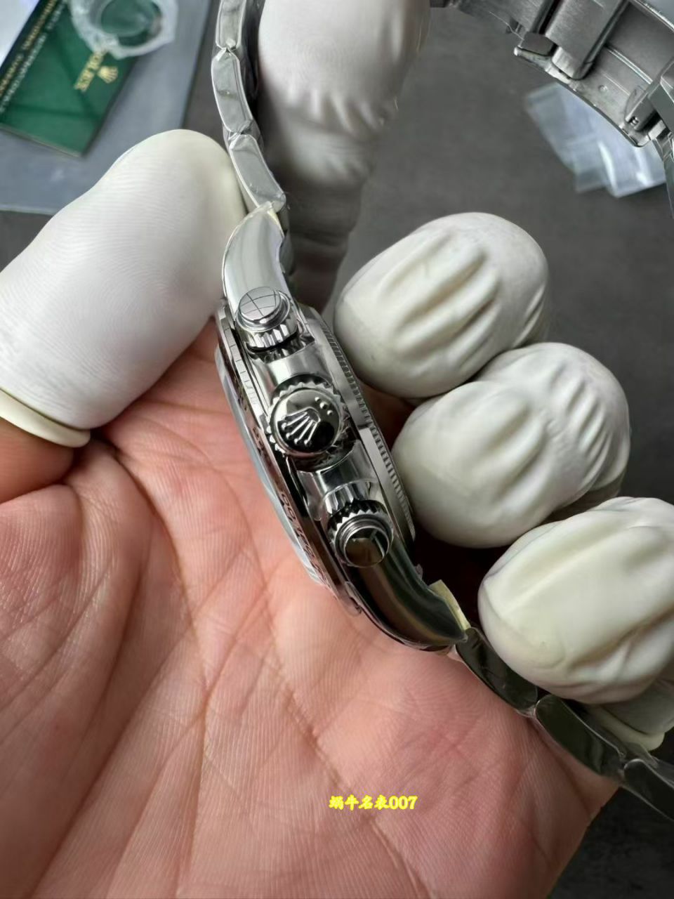 VS丹东4130配重183g白金迪通拿劳力士顶级复刻手表m116509-0072腕表 / R1030