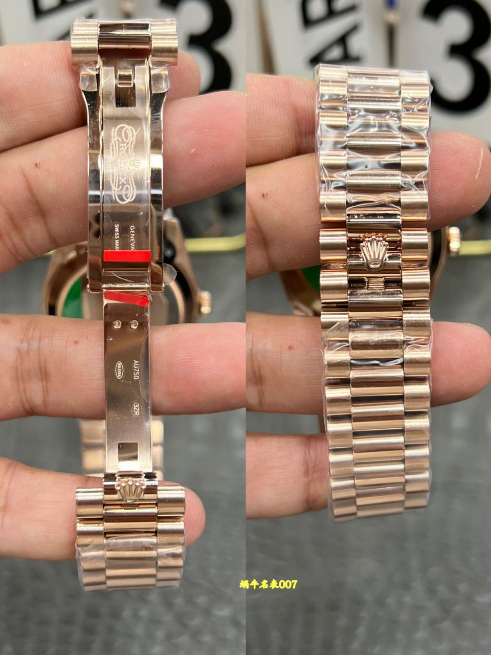 CBD配重劳力士星期日历型咖啡面m228235-0002腕表 / R1033