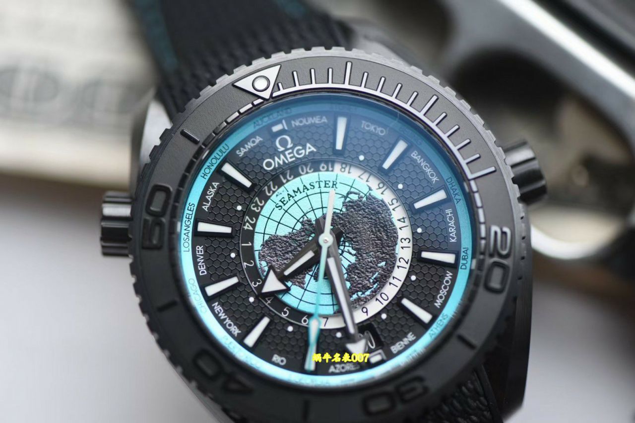 VS欧米茄海马海洋宇宙600米世界时系列215.92.46.22.01.007腕表 / VS835