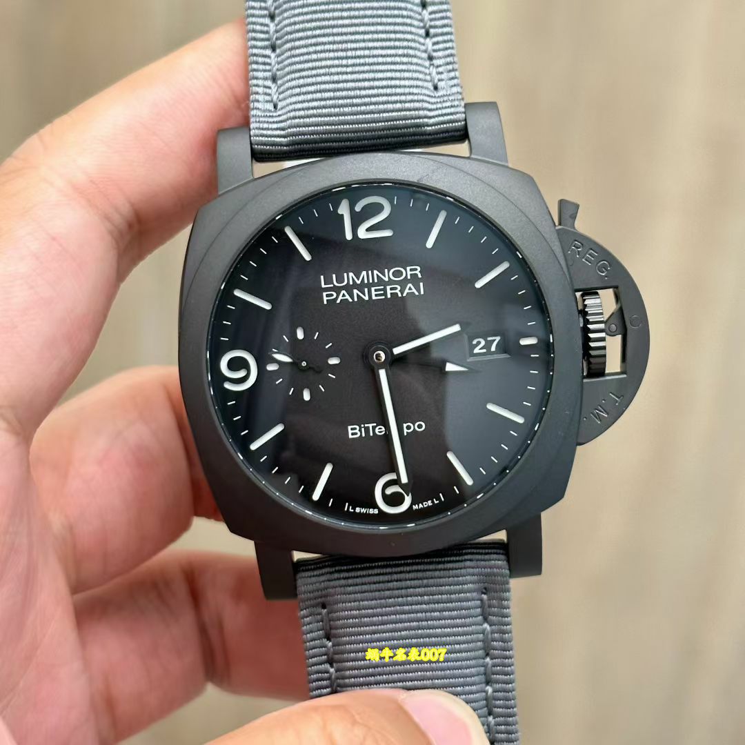 VS沛纳海 PAM1467 PAM01467 Luminor BiTempo Titanium DLC 纽约限量版腕表 / VSPAM1467