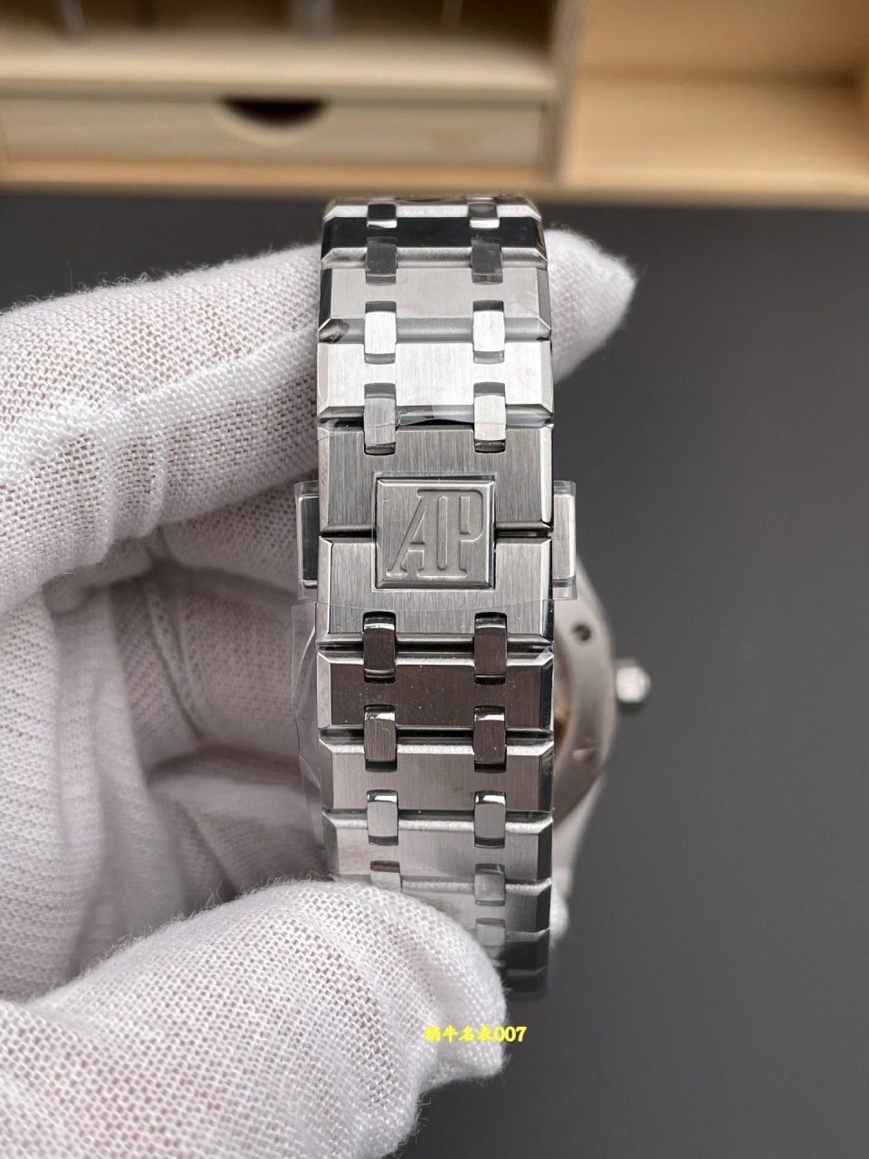 APS厂爱彼皇家橡树灰面一体机15500ST.OO.1220ST.02腕表 / AP376