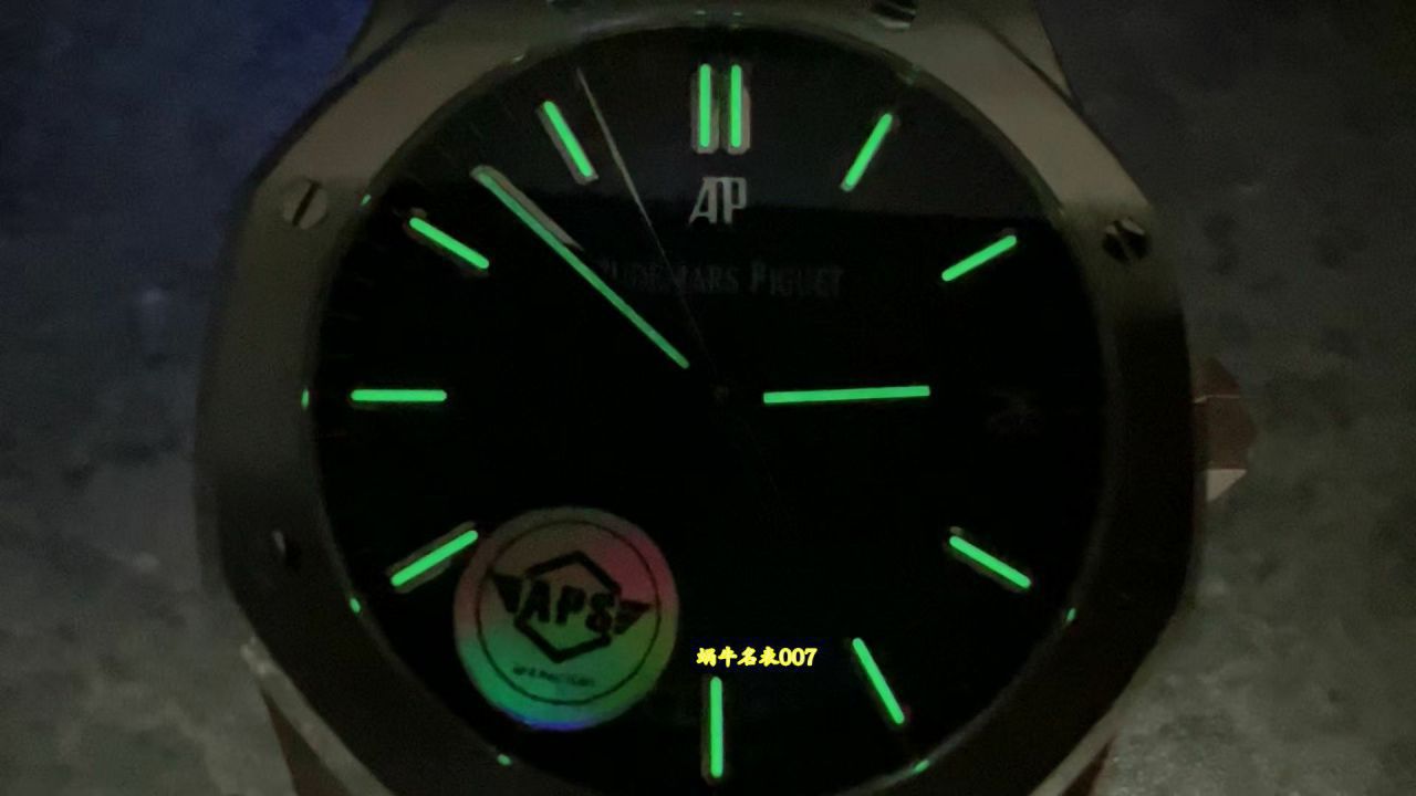 APS厂爱彼皇家橡树顶级复刻15500ST.OO.1220ST.01皮带款腕表 / AP371