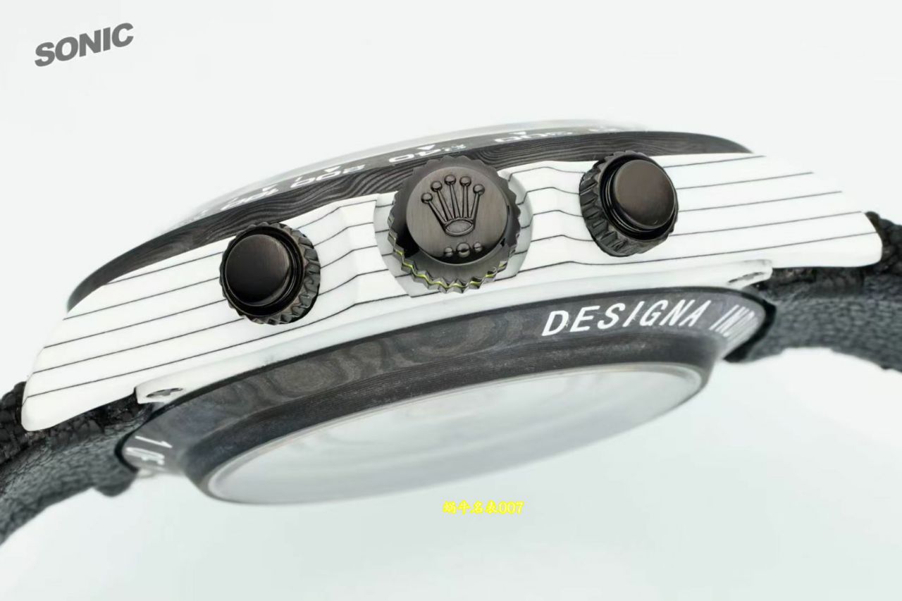 Sonic新品接受预订Diw和保时捷联名款911 S/T劳力士迪通拿改装手表 / R1053