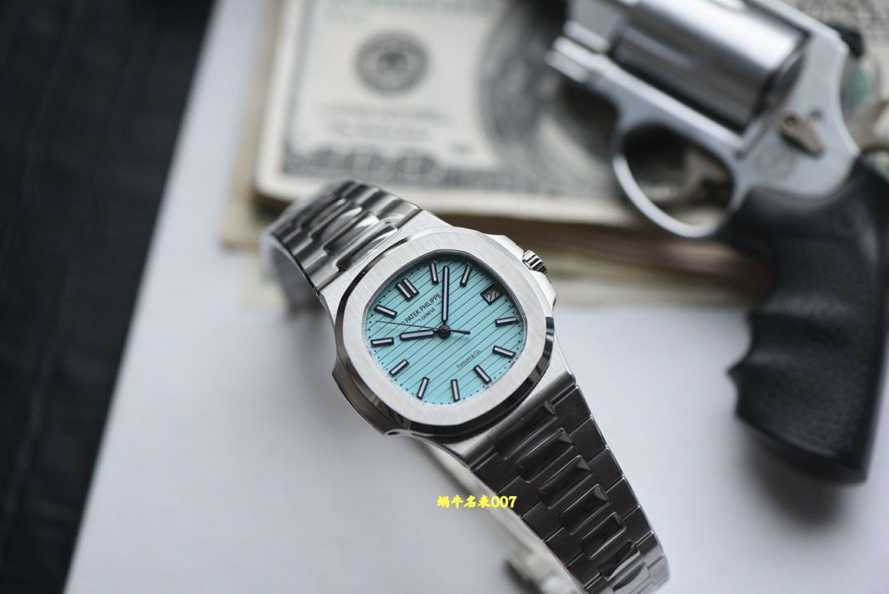 视频评测3K厂百达翡丽鹦鹉螺蒂芙尼蓝5711/1A-018超A复刻腕表 / BD529