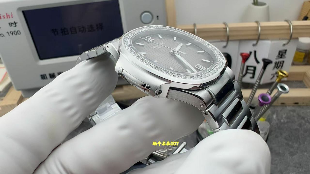 3K百达翡丽运动优雅鹦鹉螺女表7118/1200A-011腕表 / BD532