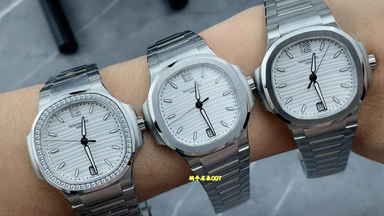 3K百达翡丽运动优雅鹦鹉螺女表7118/1200A-011腕表 / BD532