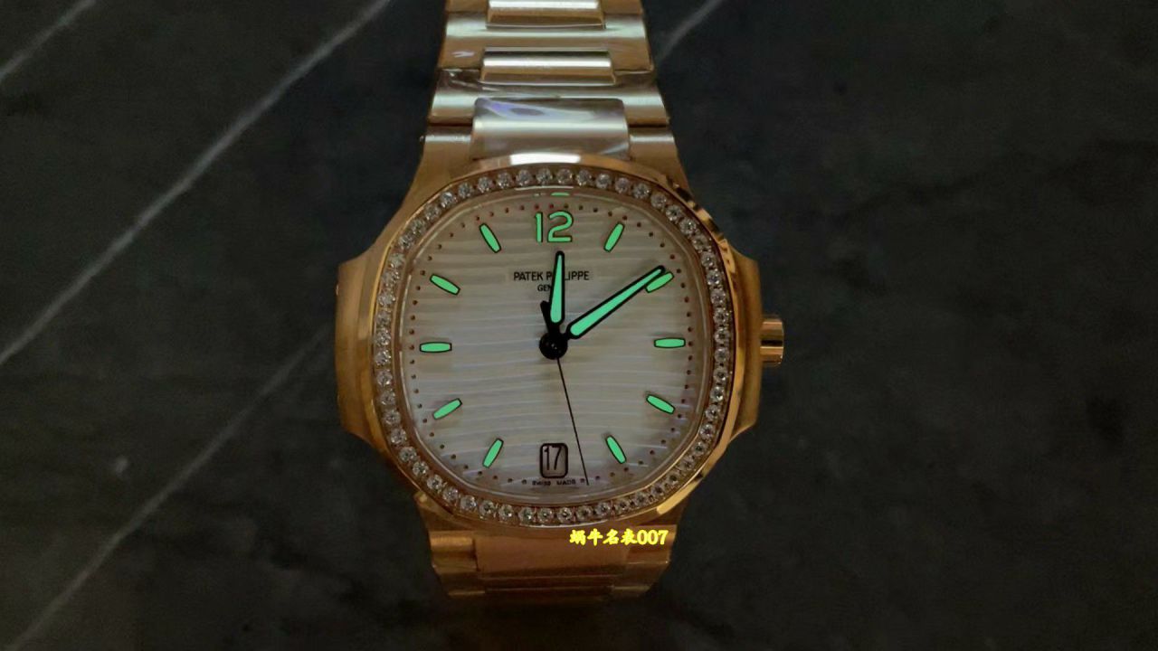 3K百达翡丽运动优雅鹦鹉螺女表7118/1200A-011腕表 / BD532