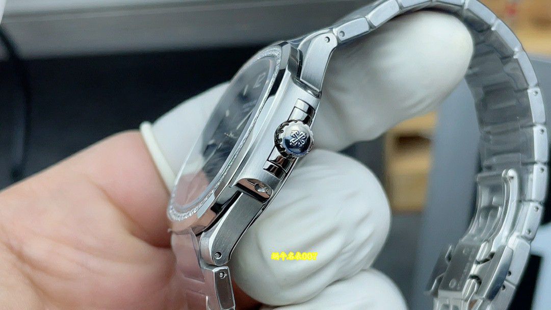 3K厂一体机百达翡丽女装鹦鹉螺复刻手表7118/1200A-001腕表 / BD533