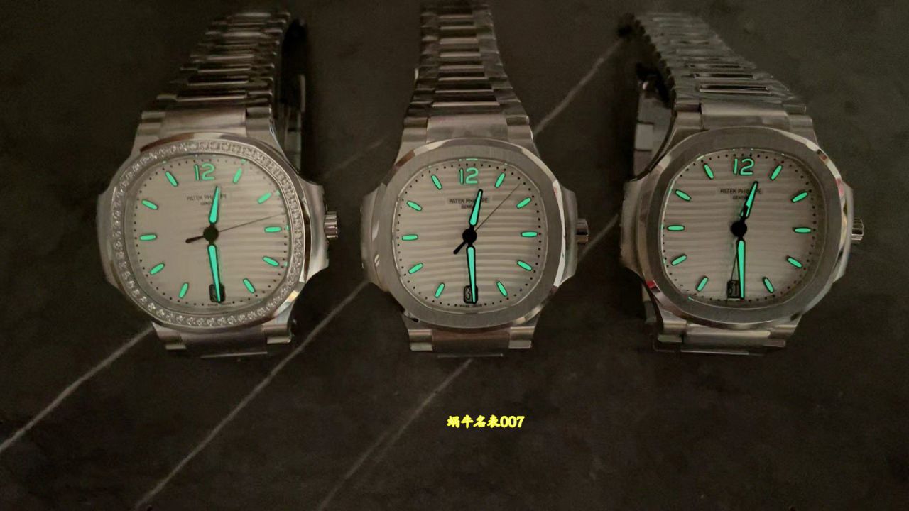 3K厂一体机百达翡丽女装鹦鹉螺复刻手表7118/1200A-001腕表 / BD533