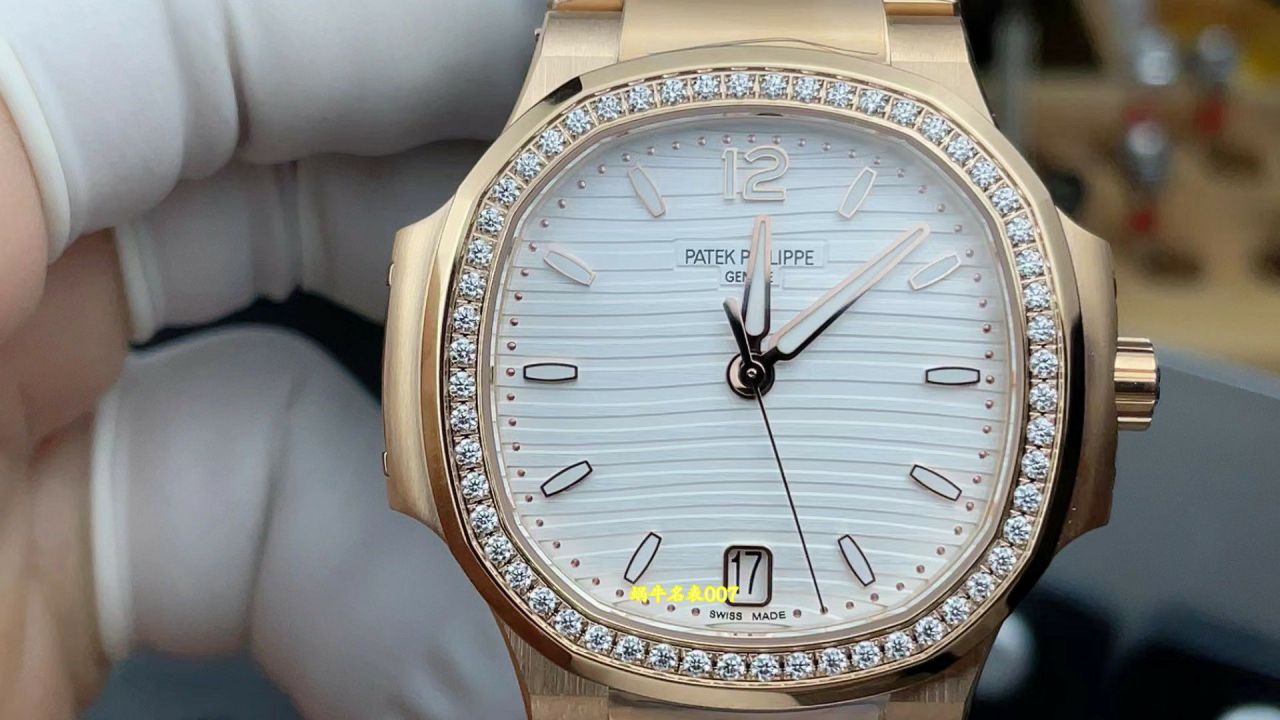 3K厂百达翡丽运动优雅系列7118/1200R-001腕表(女装鹦鹉螺) / BD536