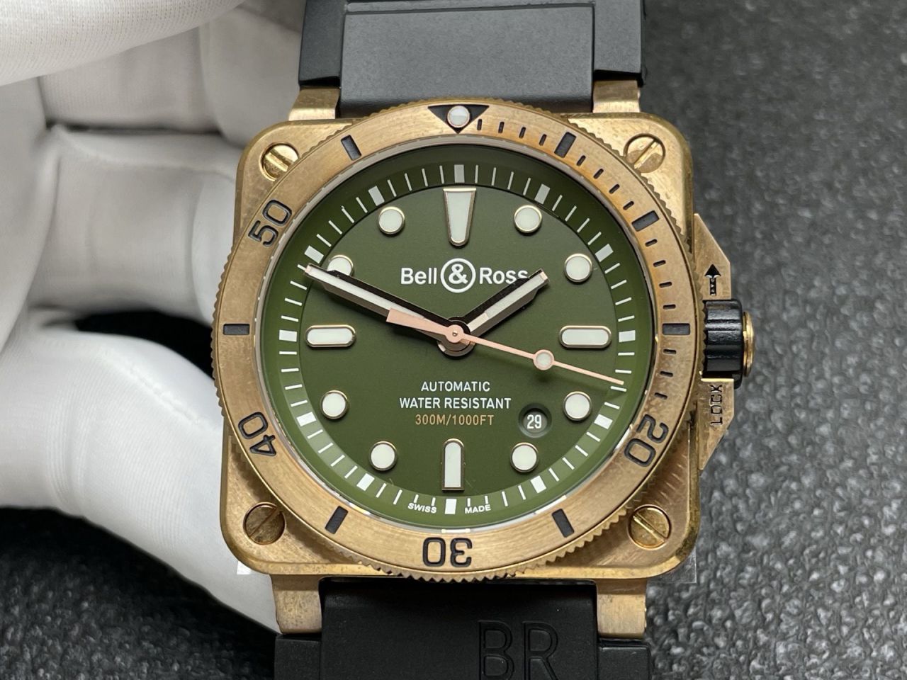 柏莱士INSTRUMENTS系列BR0392-D-G-BR/SCA腕表 /  