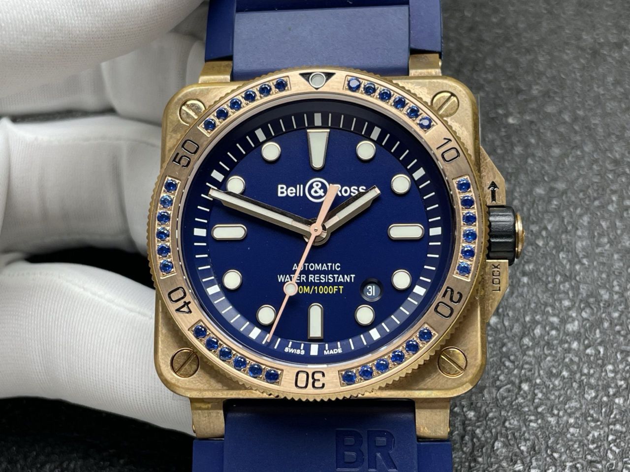 柏莱士INSTRUMENTS系列BR0392-D-G-BR/SCA腕表 /  