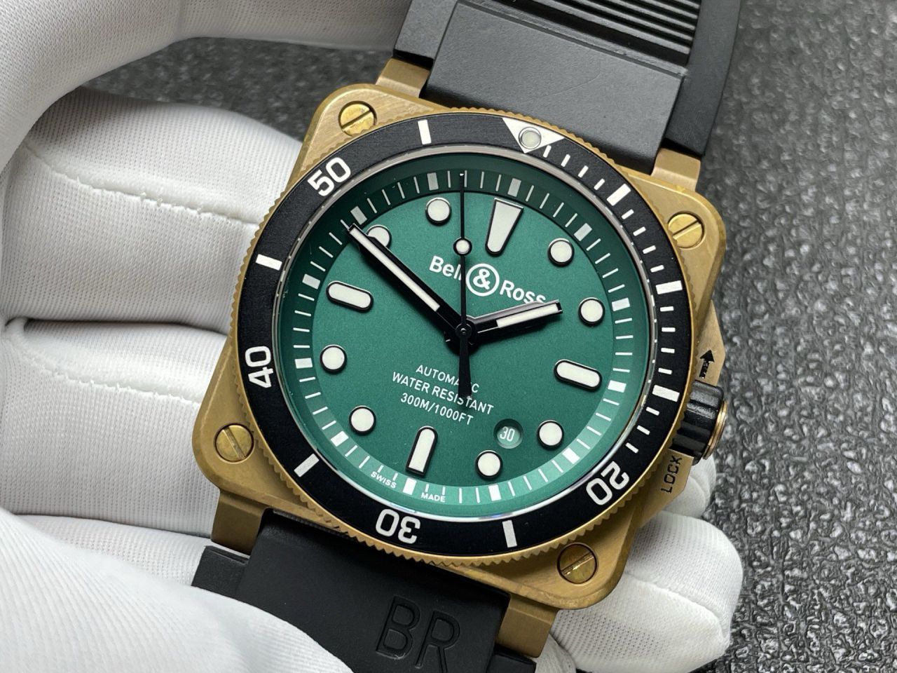 柏莱士INSTRUMENTS系列BR0392-D-G-BR/SCA腕表 /  