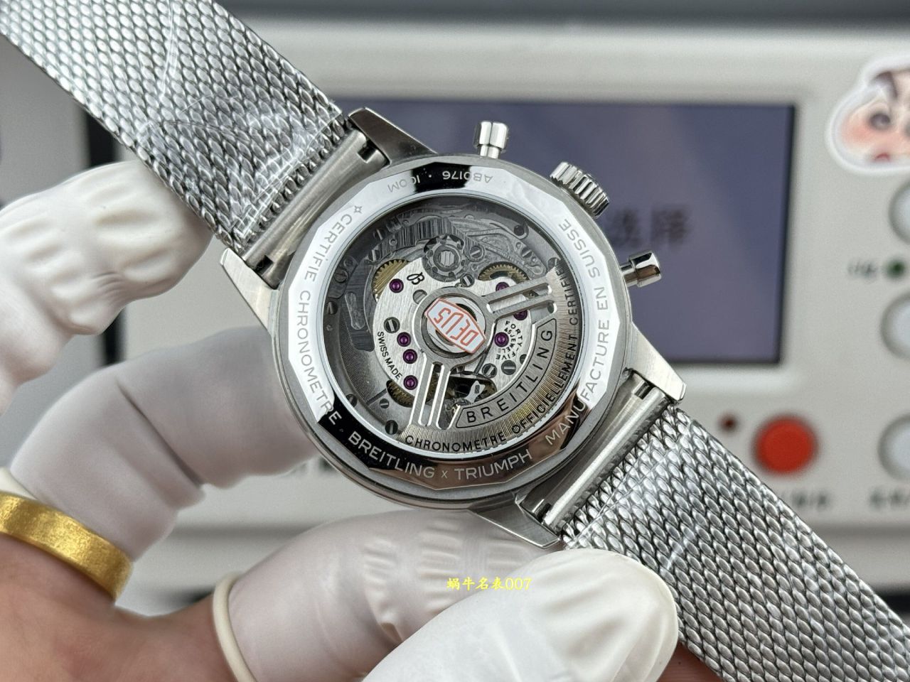 BLS百年灵TOP TIME系列AB01765A1B1A1腕表 /  