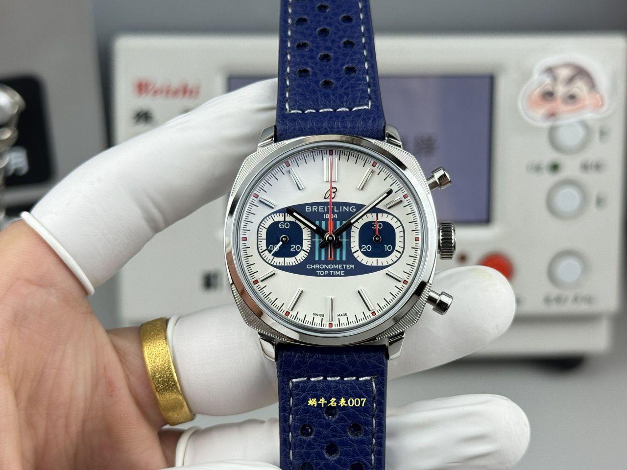 BLS百年灵TOP TIME系列AB01772A1G1X1腕表 /  