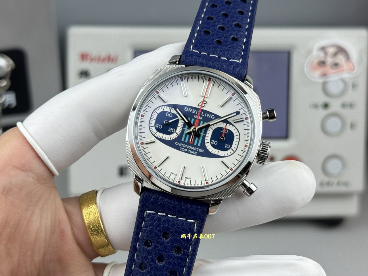 BLS百年灵TOP TIME系列AB01772A1G1X1腕表 /  