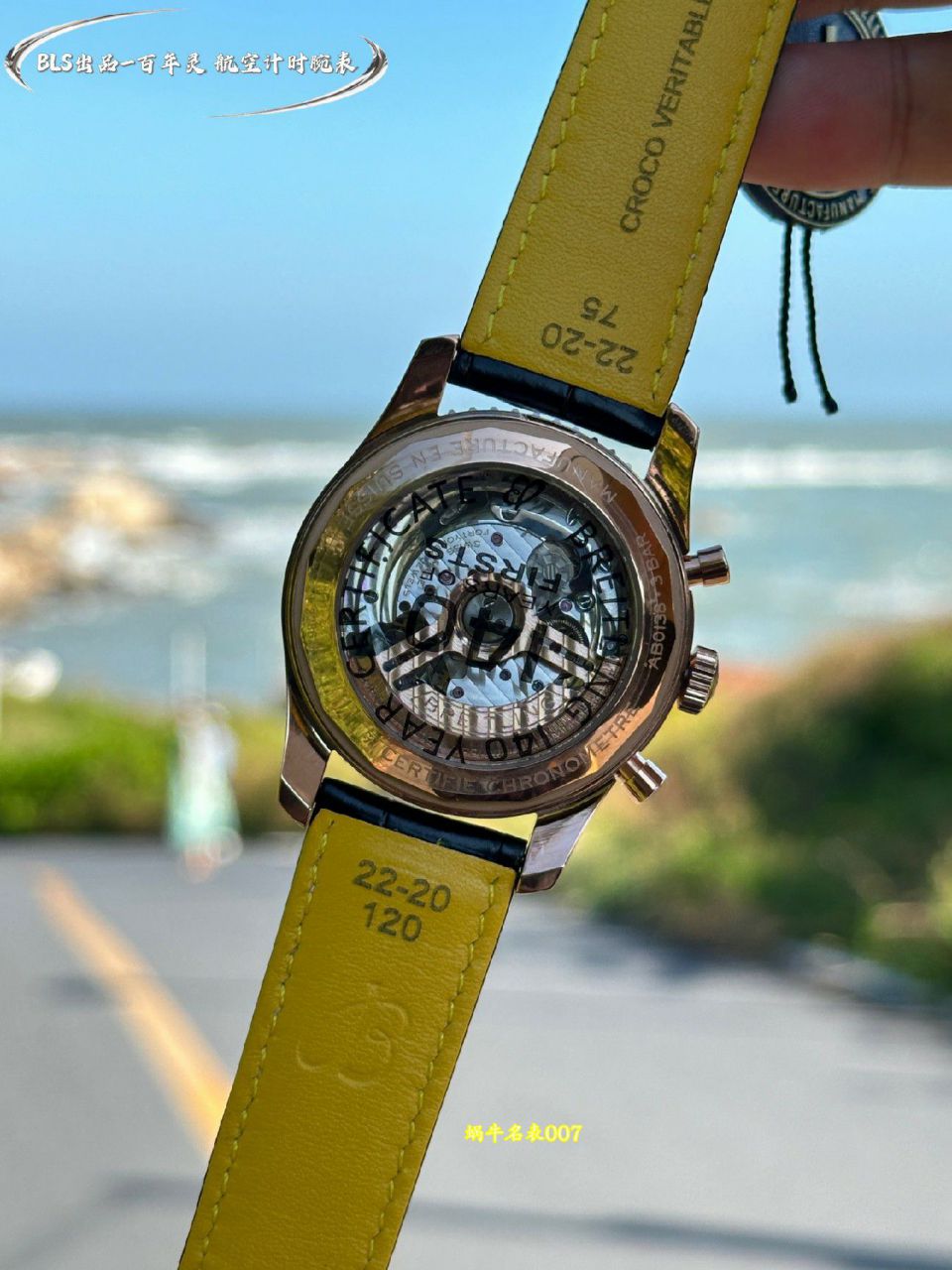 BLS百年灵航空计时系列UB01384A1B1P1腕表 /  