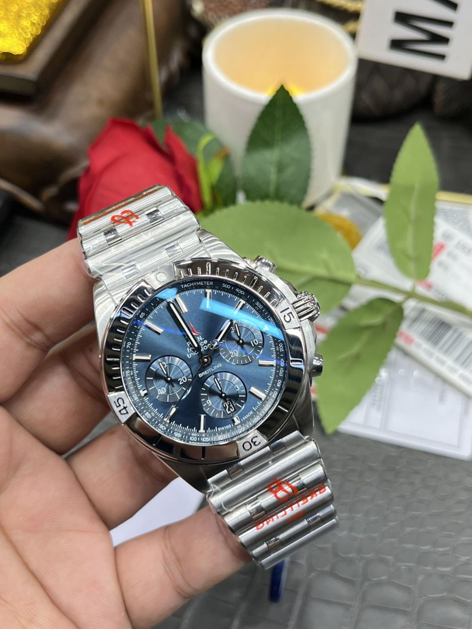 BLS百年灵机械计时系列AB01344A1C1A1腕表 /  