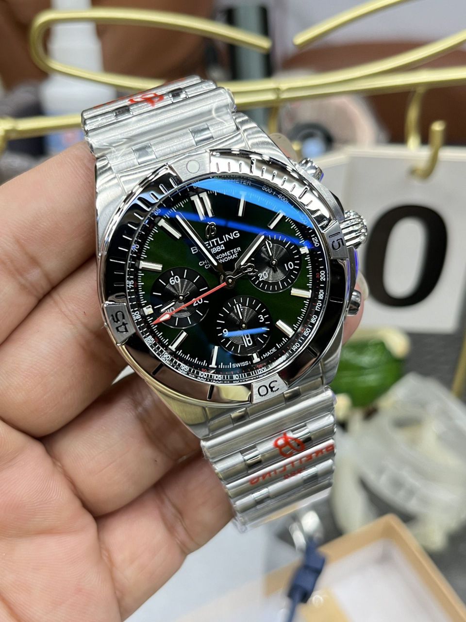  BLS百年灵机械计时系列AB01343A1L1A1腕表 /  