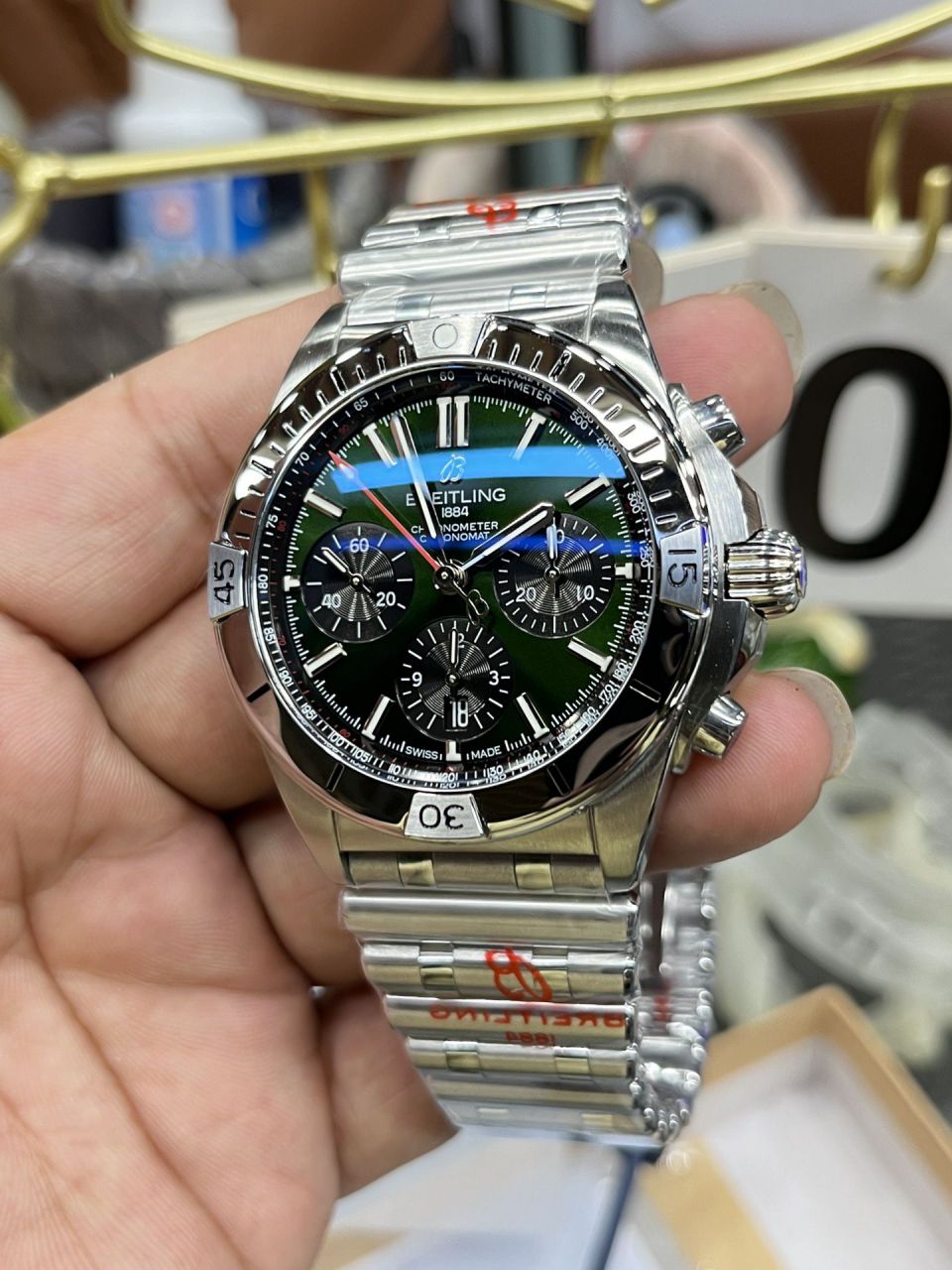  BLS百年灵机械计时系列AB01343A1L1A1腕表 /  