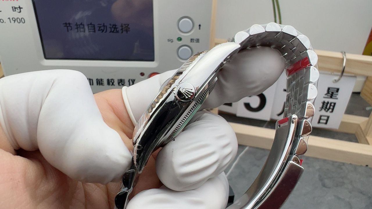 VSv2版劳力士日志型系列m126334-0022腕表(绿罗&绿萝) /  