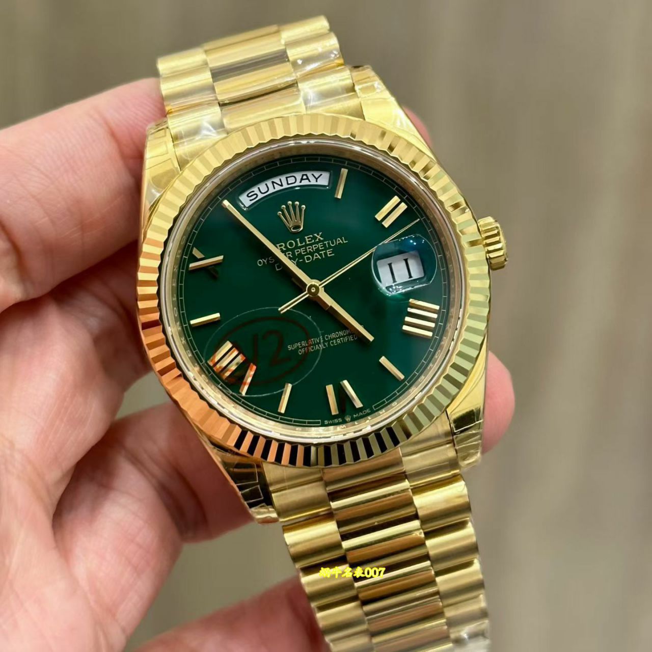 视频评测VS厂182 克 配重版顶级复刻劳力士星期日历型系列m228235-0025腕表 /  