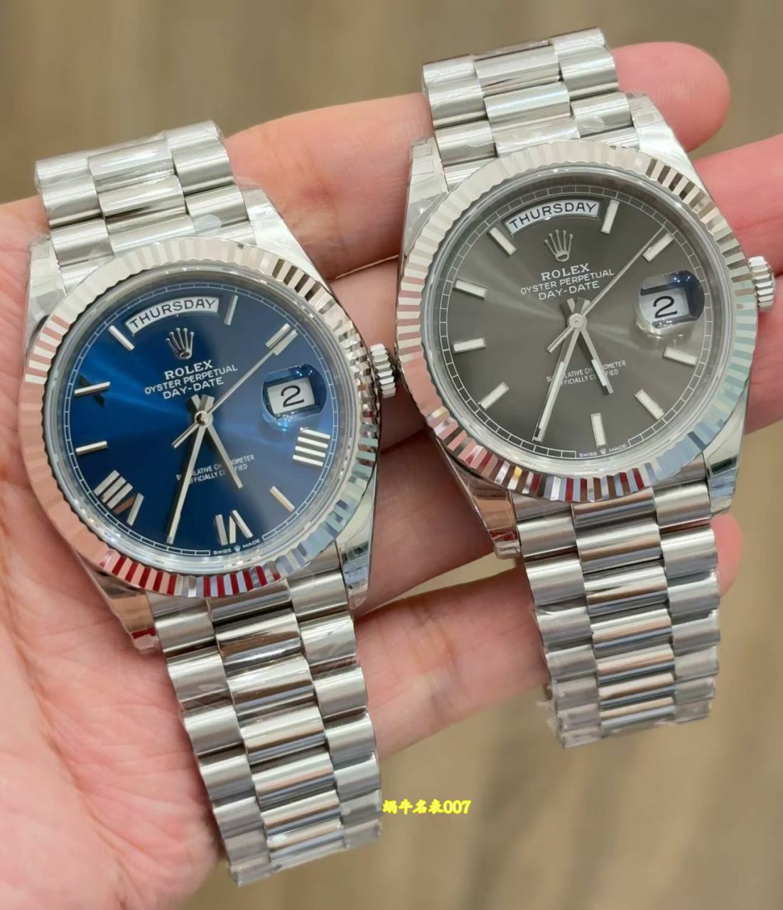 视频评测VS厂182 克 配重版劳力士星期日历型系列m228238-0059腕表(黑冰糖) /  