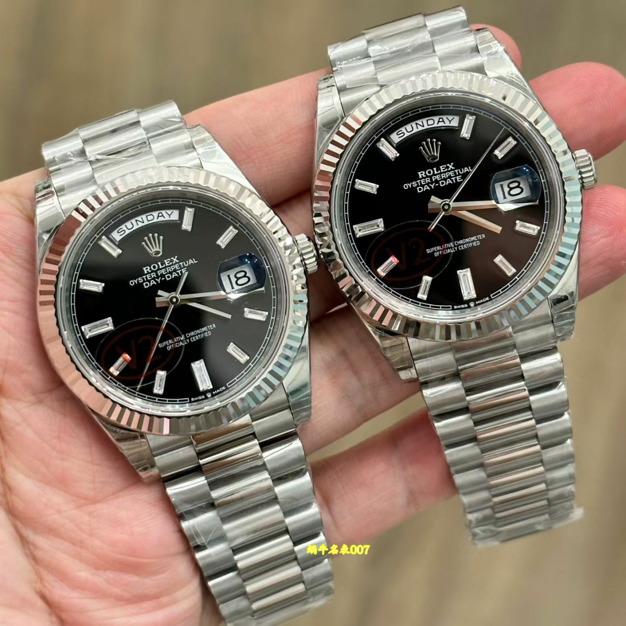视频评测VS厂182 克 配重版顶级复刻劳力士星期日历型系列m228235-0025腕表 /  