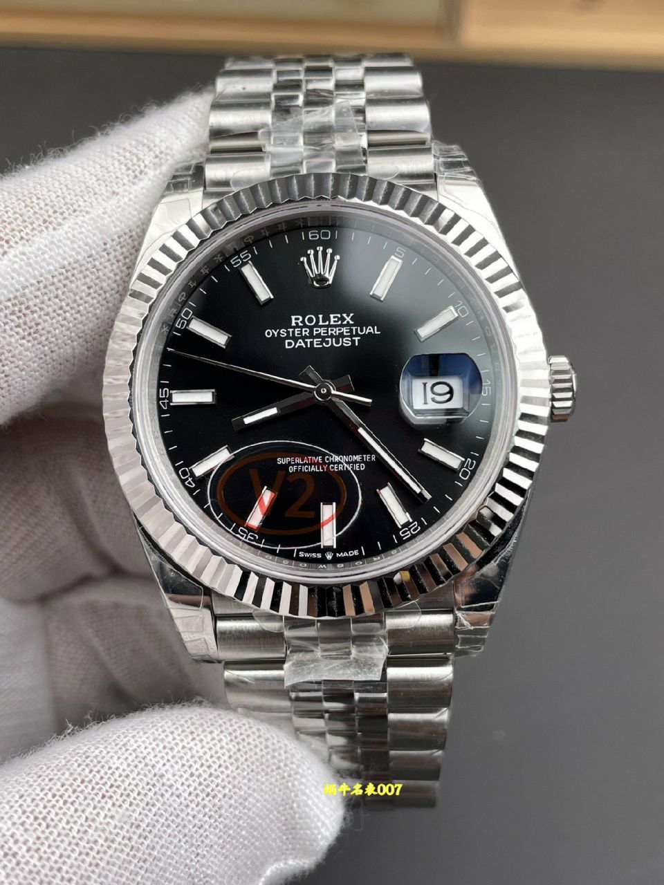 VS V2配重劳力士日志型系列复刻手表m126334-0018腕表 /  
