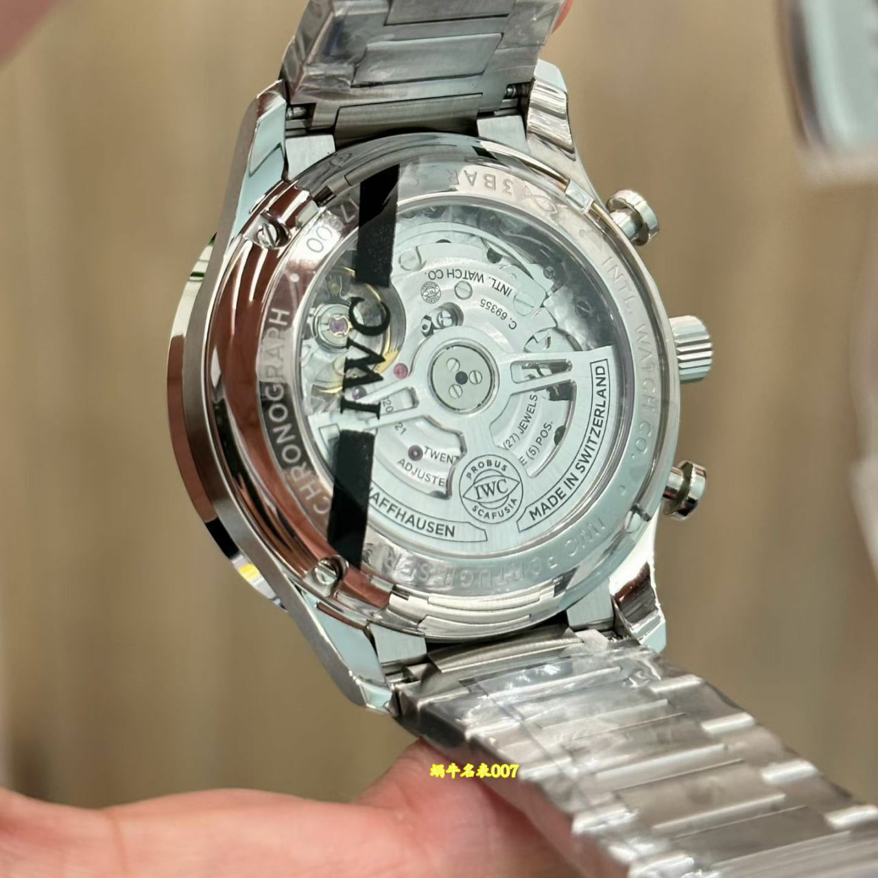 APS厂一体机葡计IWC万国表葡萄牙复刻手表IW371604腕表 /  