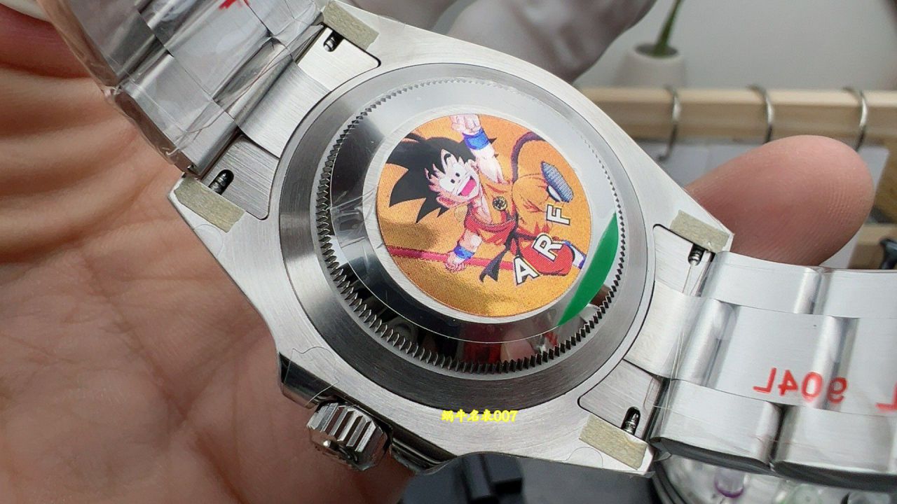 ARF四代新款绿水鬼劳力士潜航者型复刻手表m126610lv-0002腕表 /  