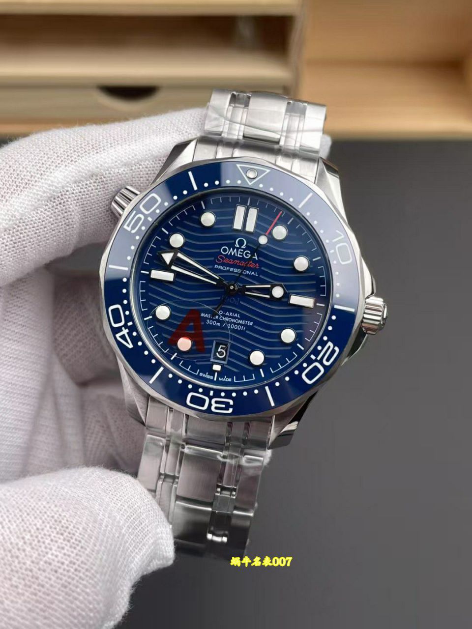 VS V4版本欧米茄海马300复刻高仿系列210.30.42.20.03.001腕表 /  