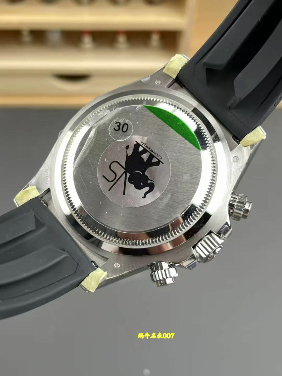 视频评测VS配重水泥灰胶迪4131劳力士宇宙计型迪通拿复刻高仿m126519ln-0006手表 /  