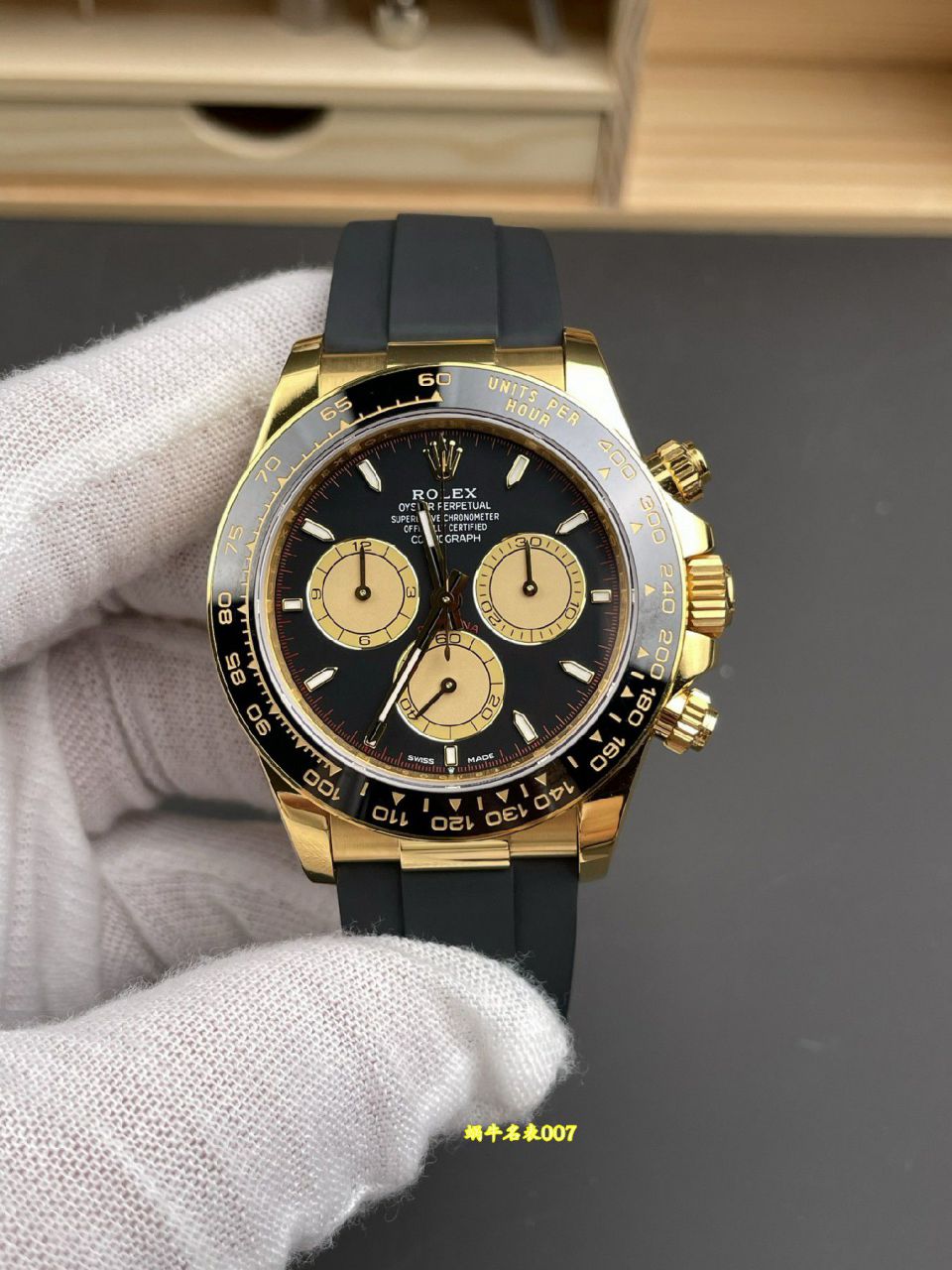 VS配重包金劳力士宇宙计型迪通拿小怪兽复刻高仿m126518ln-0004腕表 /  