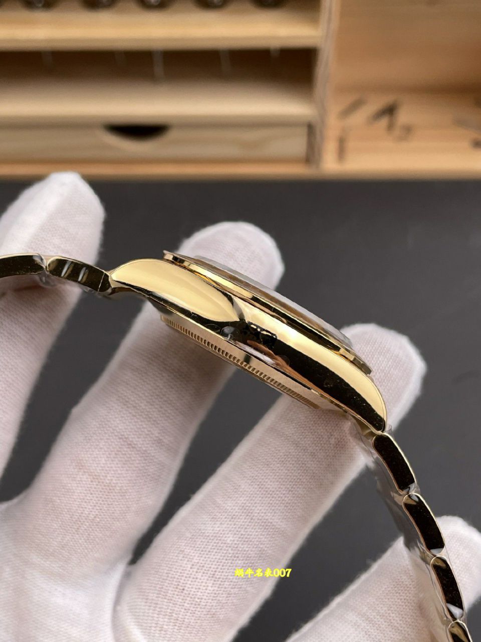 VS配重劳力士宇宙计型迪通拿复刻高仿m116508-0013腕表(绿金迪) /  