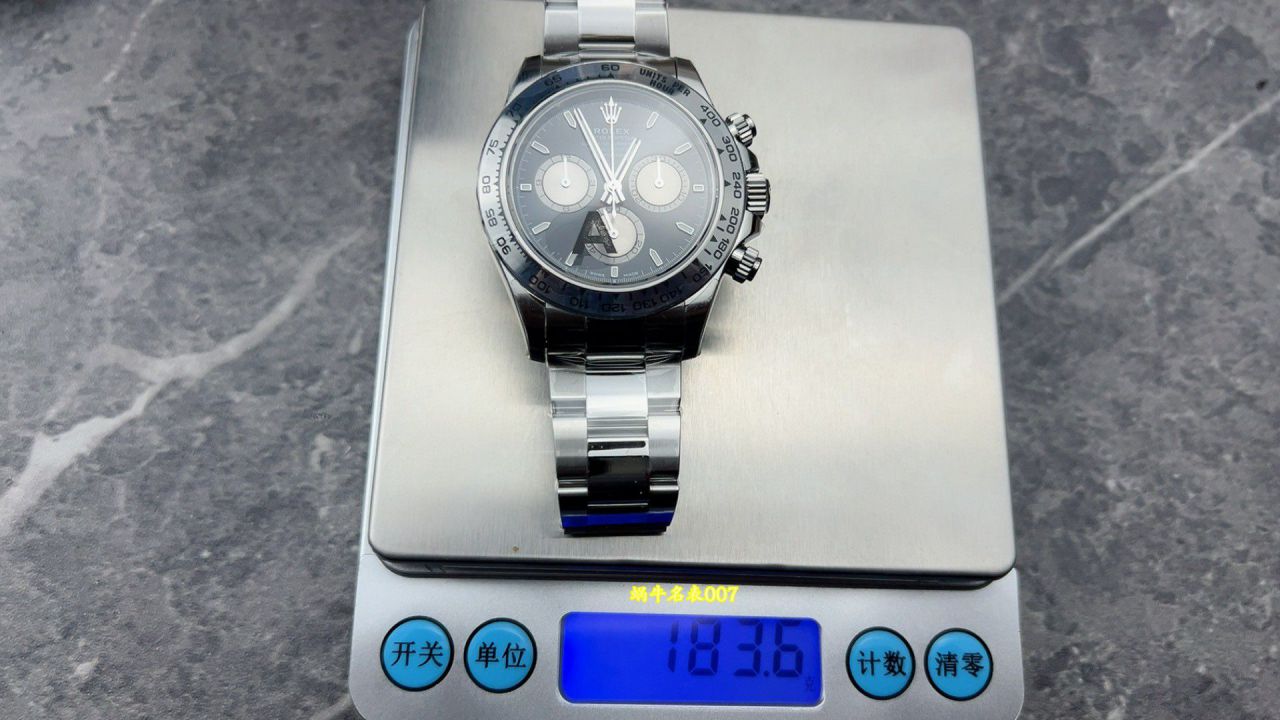 VS配重小勒芒劳力士宇宙计型迪通拿复刻高仿m126509-0001腕表 /  