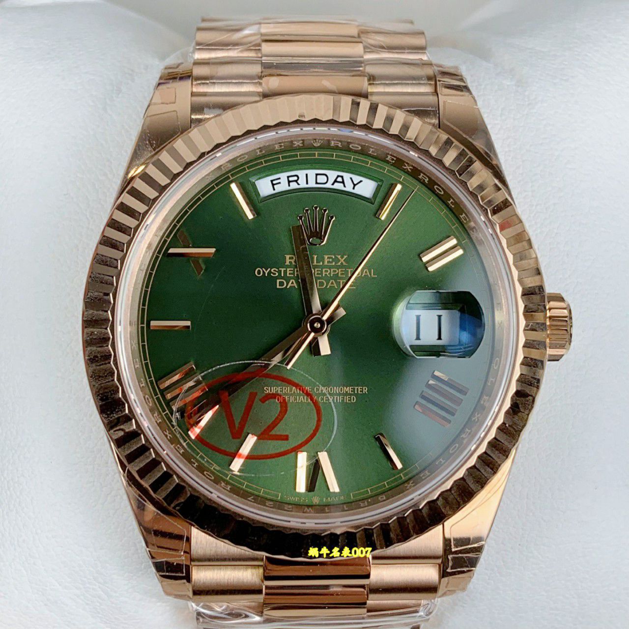 VS配重DD劳力士星期日历型一比一复刻手表m228238-0069腕表 /  