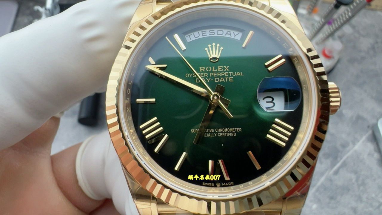 VS配重DD劳力士星期日历型一比一复刻手表m228238-0069腕表 /  