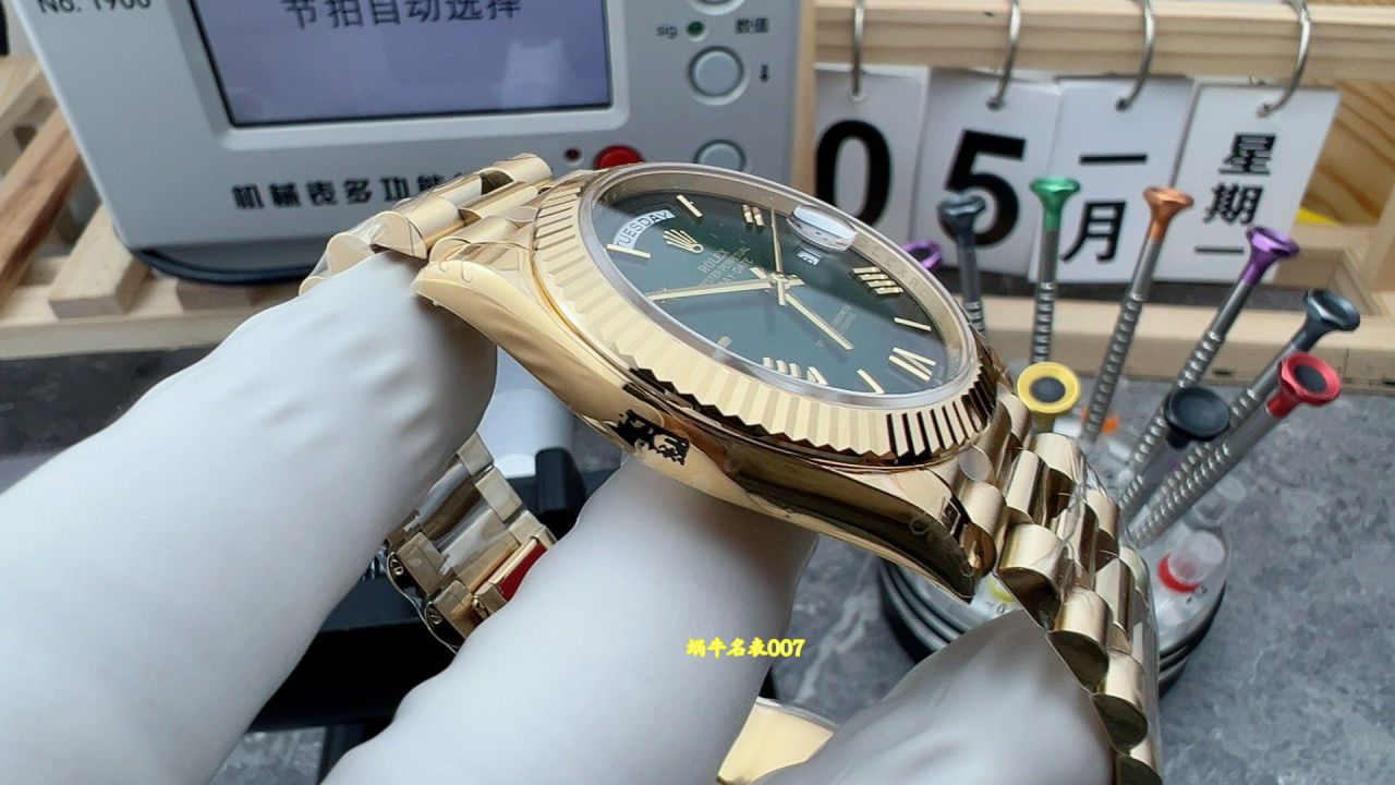 VS配重DD劳力士星期日历型一比一复刻手表m228238-0069腕表 /  